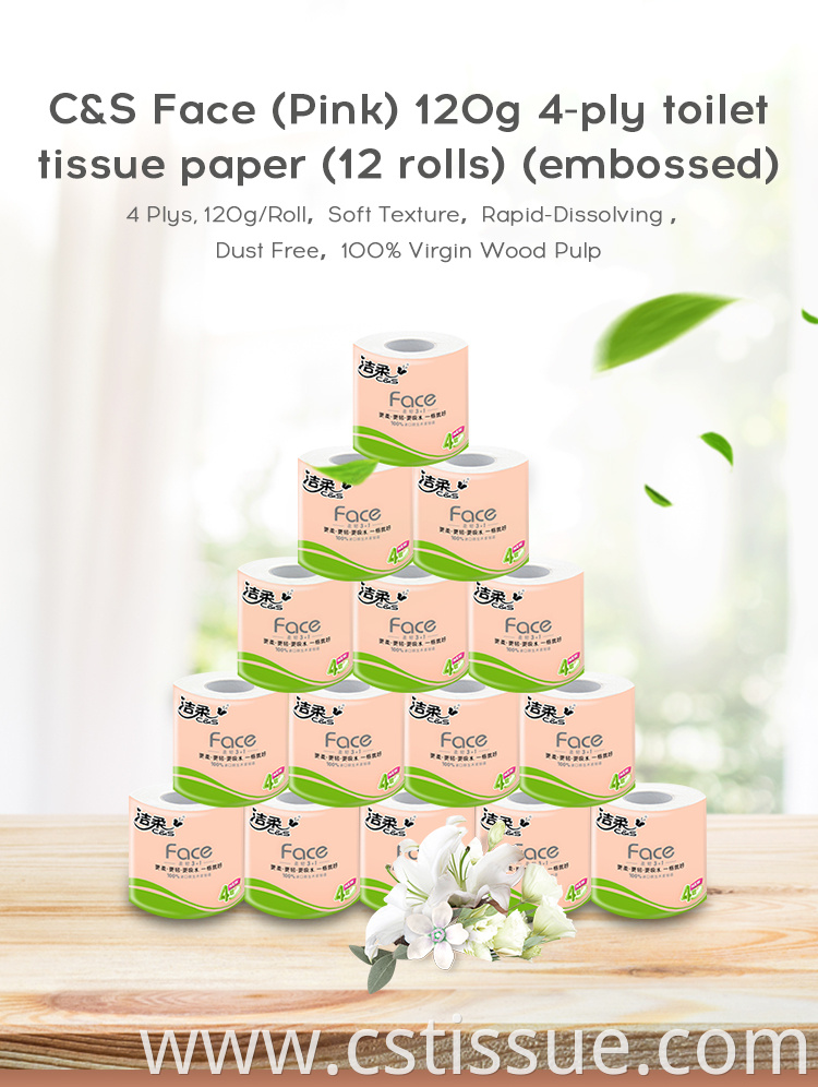 4 Ply Bathroom Roll